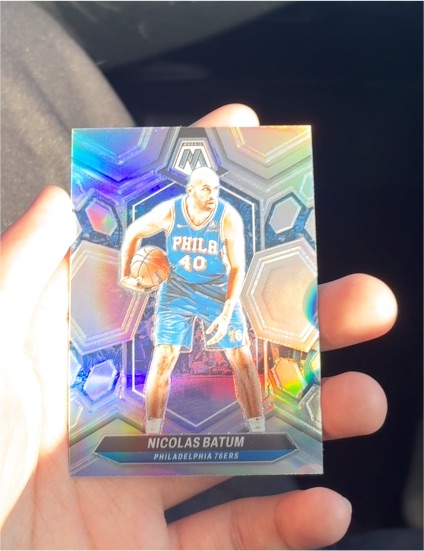 2023-24 Panini Mosaic #197 Nicolas Batum — front