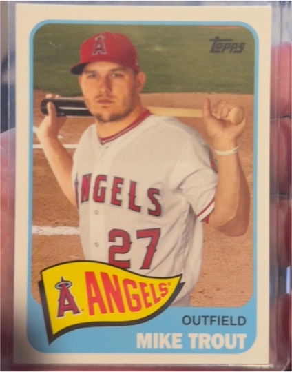 2020 Topps Topps Choice #TC-7 Mike Trout — front