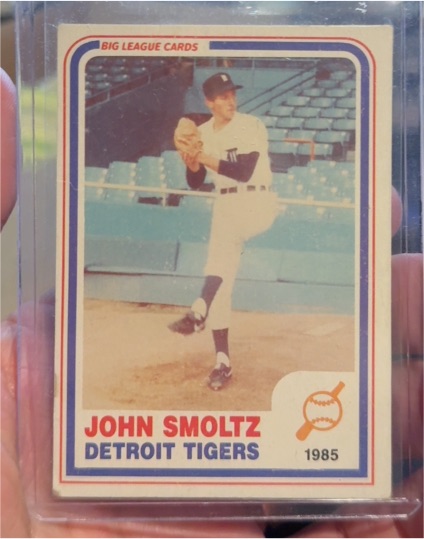 1986 ProCards # John Smoltz — front