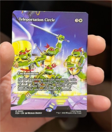 2026 Wizards of the Coast MTG Teenage Mutant Ninja Turtles #0002 Teleportation Circle — front