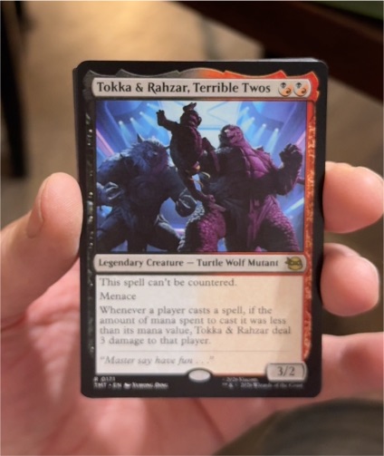2023 Magic: The Gathering Teenage Mutant Ninja Turtles #171 Tokka & Rahzar, Terrible Twos — front