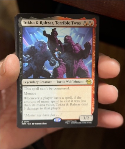 2022 Magic: The Gathering #171 Tokka & Rahzar, Terrible Twos — front