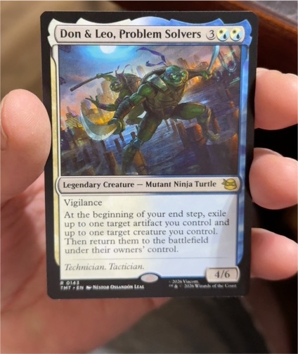 2020 Magic: The Gathering #0143 Don & Leo, Problem Solvers — front