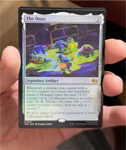 2024 Magic: The Gathering #177 The Ooze — front