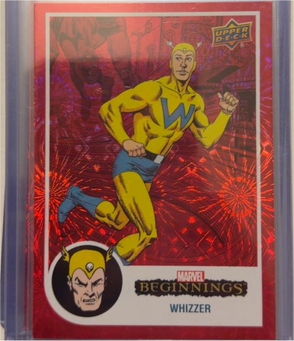 2022 Upper Deck Marvel Beginnings Vol 2 Series 1 #48 Whizzer — front