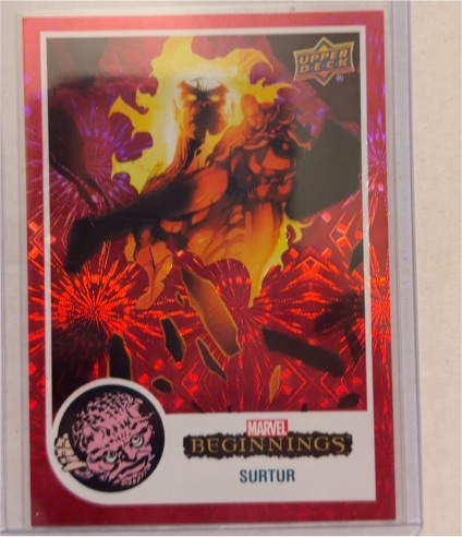 2022 Upper Deck Marvel Beginnings #20 Surtur — front