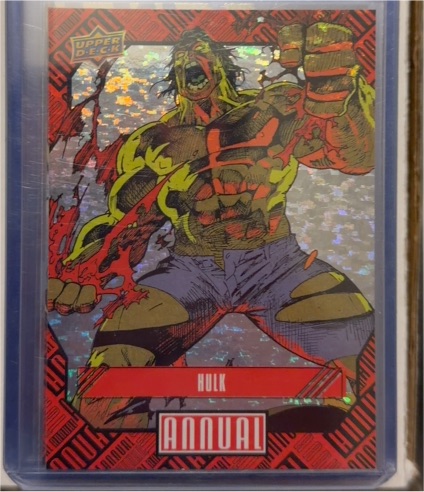2023-24 Upper Deck Marvel Annual #33 Hulk — front