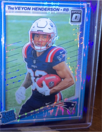 2025 Donruss Optic #248 TreVeyon Henderson — front