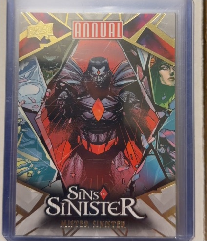 2023-24 Upper Deck Marvel Annual #SS-1 Mister Sinister — front