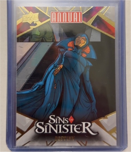 2023-24 Upper Deck Marvel Annual #SS-8 Destiny Sins of Sinister — front