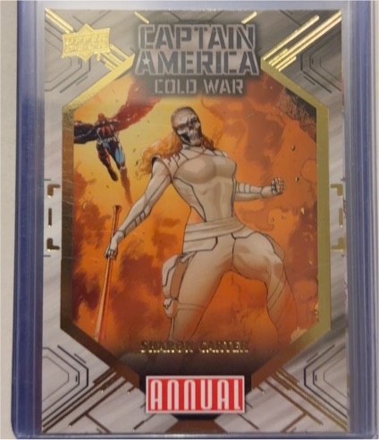 2023-24 Upper Deck Marvel Annual #CW-8 Sharon Carter Captain America: Cold War — front