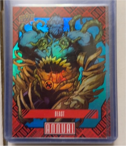 2023-24 Upper Deck Marvel Annual #3 Beast — front