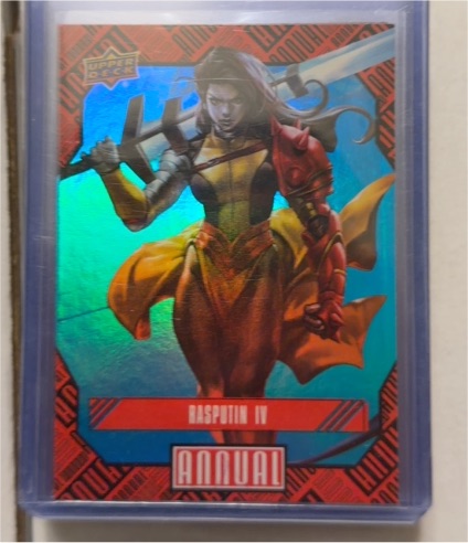 2023-24 Upper Deck Marvel Annual #67 Rasputin IV — front