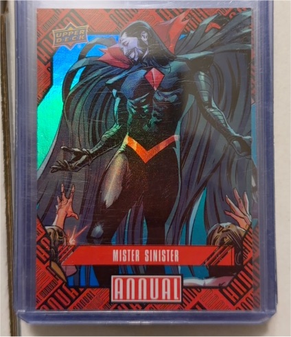 2023-24 Upper Deck Marvel Annual #52 Mister Sinister — front