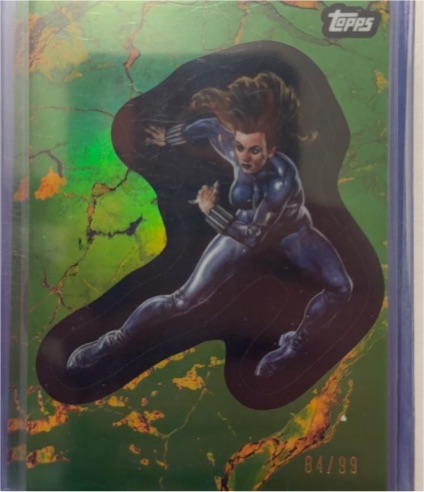 2025 Topps Marvel Comic Book Heroes #62 Black Widow — front