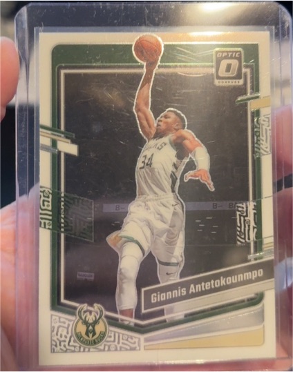 2023-24 Donruss Optic #53 Giannis Antetokounmpo — front
