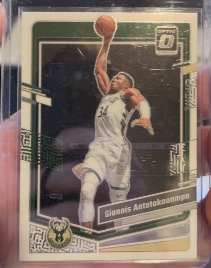 2023-24 Donruss Optic #53 Giannis Antetokounmpo — front