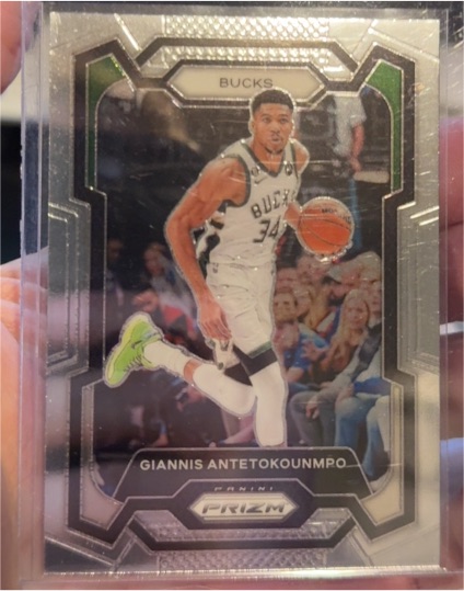 2023-24 Panini Prizm #103 Giannis Antetokounmpo — front
