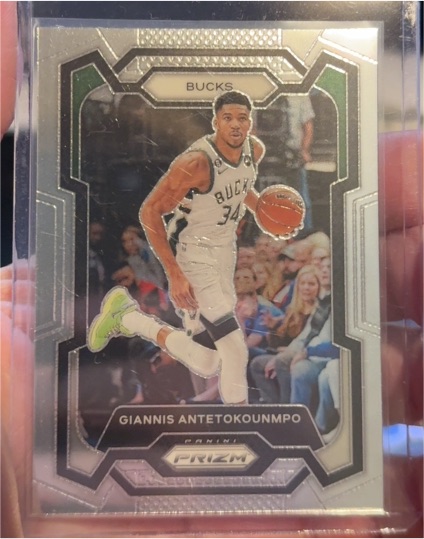 2023-24 Panini Prizm #103 Giannis Antetokounmpo — front