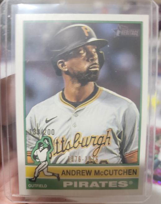 2025 Topps Heritage #314 Andrew McCutchen — front