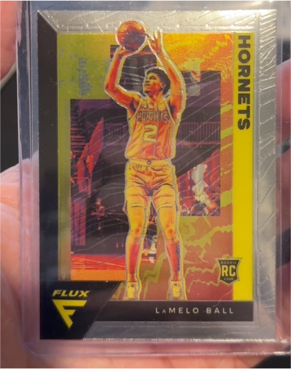 2020-21 Panini Flux #201 LaMelo Ball — front