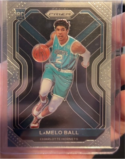 2020-21 Panini Prizm #278 LaMelo Ball Rookie Card — front