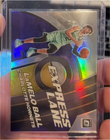 2021-22 Panini Donruss Optic #16 LaMelo Ball Express Lane — front