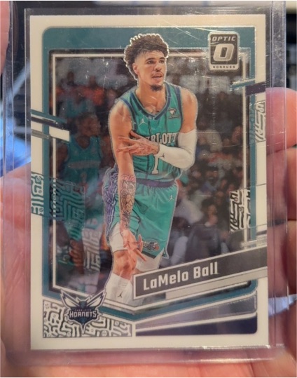 2023-24 Panini Donruss Optic #29 LaMelo Ball — front