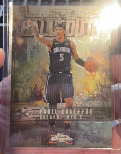 2025-26 Topps Chrome Ball of Duty #BD-14 Paolo Banchero — front