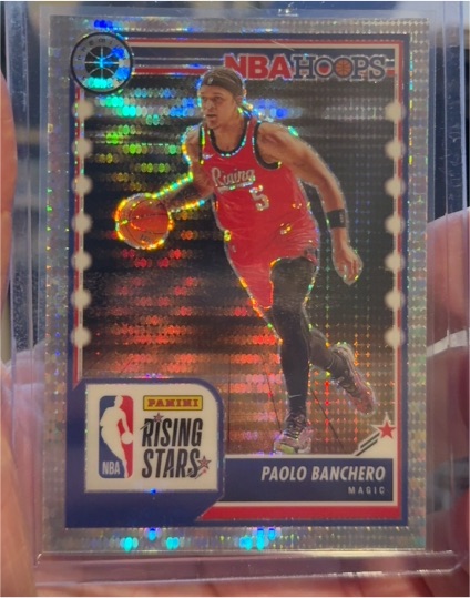 2023-24 Panini NBA Hoops Premium Stock #295 Paolo Banchero Rising Stars — front