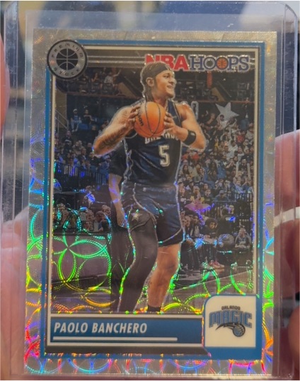 2023-24 Panini NBA Hoops Premium Stock #182 Paolo Banchero — front