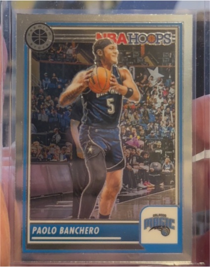 2023-24 Panini NBA Hoops Premium Stock #182 Paolo Banchero — front