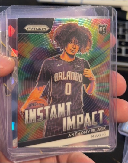 2023-24 Panini Prizm #24 Anthony Black Instant Impact — front