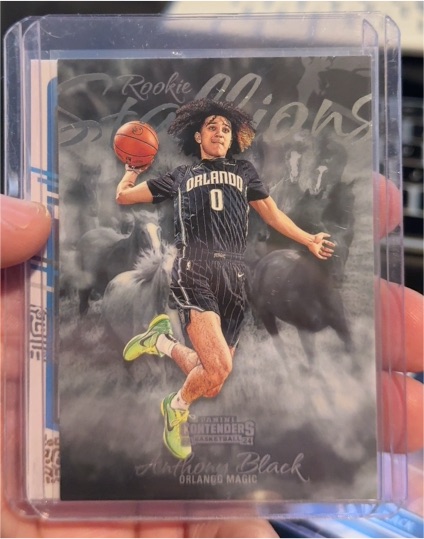 2023-24 Panini Contenders Rookie Stallions #5 Anthony Black — front