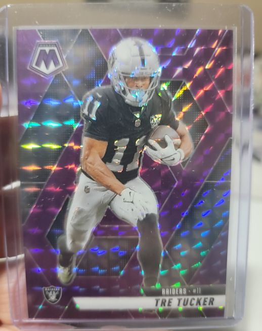 2025 Panini Mosaic #218 Tre Tucker — front