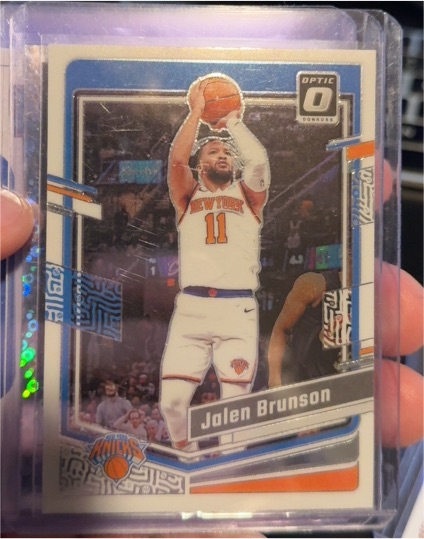 2023-24 Donruss Optic #158 Jalen Brunson — front