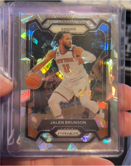 2023-24 Panini Prizm #9 Jalen Brunson — front