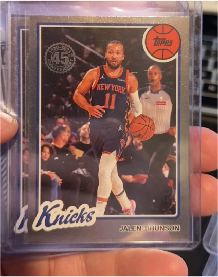 2025-26 Topps #80BK-95 Jalen Brunson — front