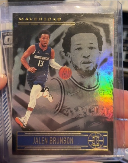 2020-21 Panini Illusions #125 Jalen Brunson — front