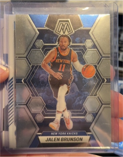 2022-23 Panini Mosaic #95 Jalen Brunson — front