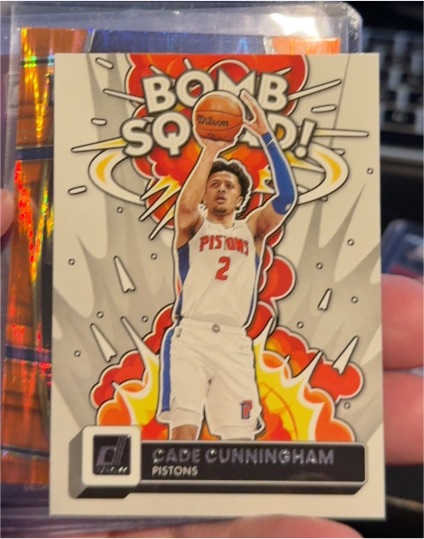 2022-23 Panini Donruss Bomb Squad #9 Cade Cunningham — front