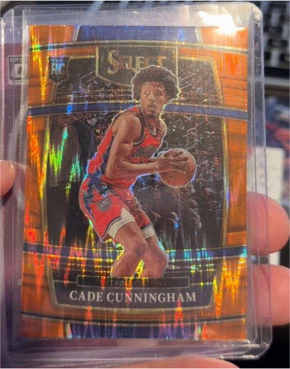 2021-22 Panini Select #11 Cade Cunningham — front