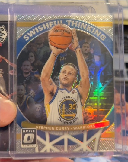 2017-18 Panini Donruss Optic #7 Stephen Curry — front