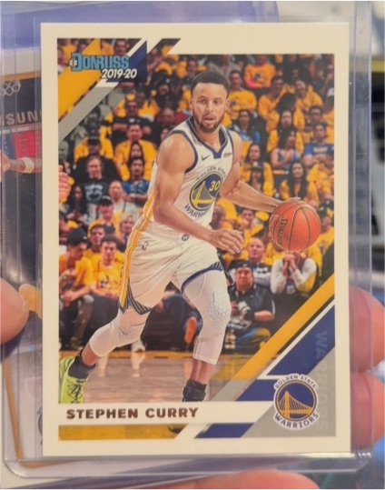 2019-20 Panini Donruss #64 Stephen Curry — front