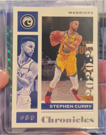 2020-21 Panini Chronicles #30 Stephen Curry — front