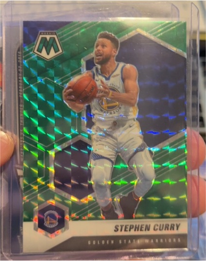 2020-21 Panini Mosaic #175 Stephen Curry — front