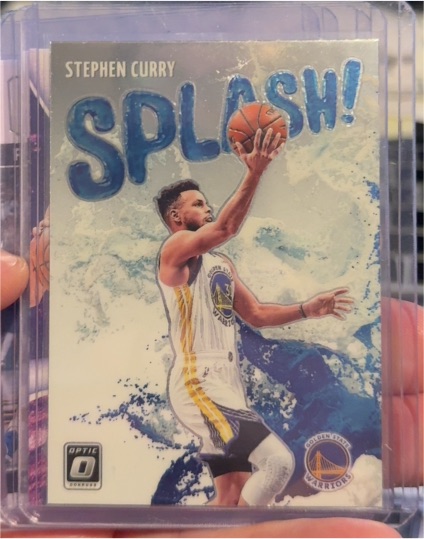 2021-22 Panini Donruss Optic #1 Stephen Curry Splash — front
