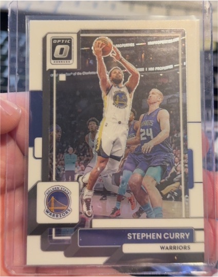2022-23 Panini Donruss Optic #96 Stephen Curry — front