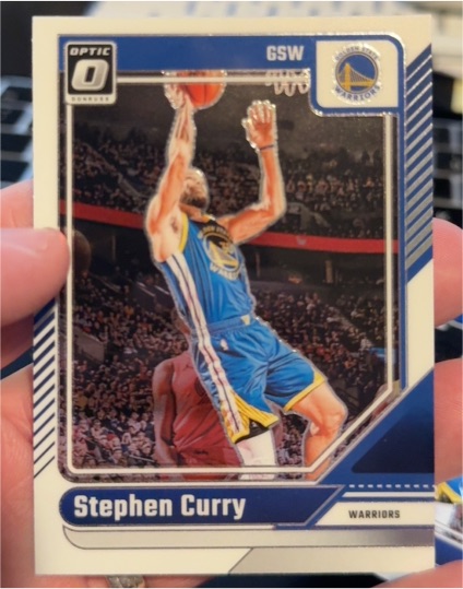 2024-25 Panini Donruss Optic #155 Stephen Curry — front