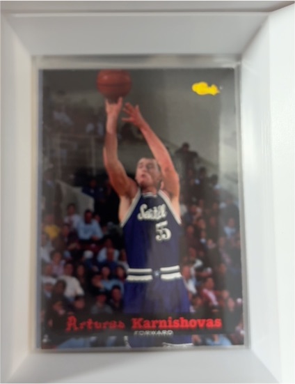 1994 Classic #40 Arturas Karnishovas — front